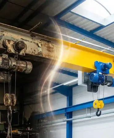 Vinç Revizyonu ve Modernizasyon: Eski Vincinizi Yenilemek mi, Yeni Almak mı?